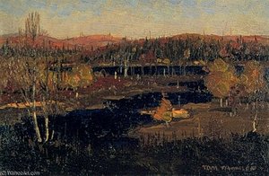 Autumn Evening — Thomas Clement Thompson