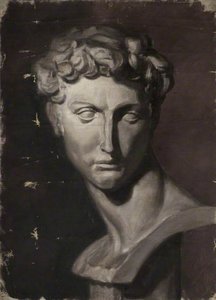 Oil Study of a Plaster Bust