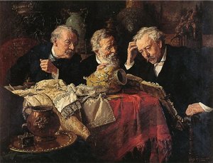 An Old Antique Volume (also Known As The Antique Dealers) — Louis C Moeller