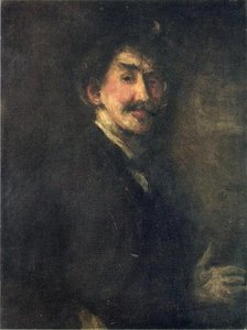 Gold Und Braun (auch Bekannt Als Selbstporträt) — James Abbott Mcneill Whistler, Baroque