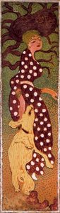 Woman In The Garden 1 — Pierre Bonnard, Post-impressionism
