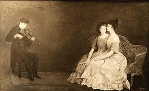 Long Ago, (painting) — George De Forest Brush