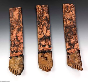 Untitled, Post with Foot on Top