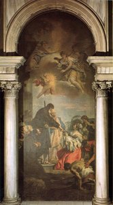 St Francis Of Paola Revives A Dead Child — Sebastiano Ricci