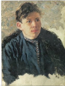 Portrait Of Young Leonid Chernyshev — Vasily Ivanovich Surikov