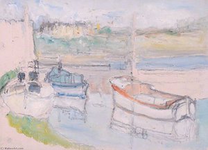 Three Boats — Margaret Sidney Davies