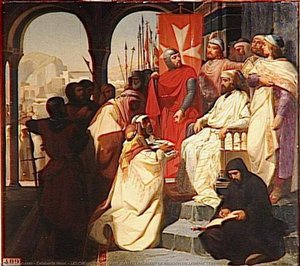 Les Chevaliers De Saint Jean Retablissent La Religion En Armenie.1347 — Delaborde Henri