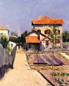 The Artist's House At Petit Gennevilliers — Gustave Caillebotte