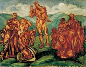 Sermon On The Mountain — Bertalan Pór