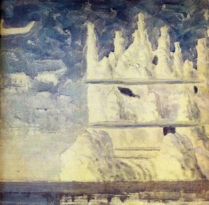 Journey Of The Prince (iii) — Mikalojus Konstantinas Čiurlionis