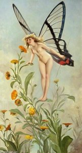 The Butterfly — Luis Falero