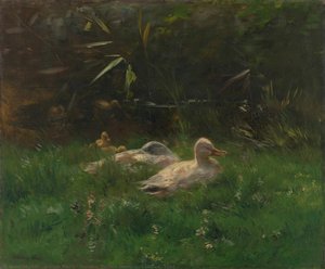 Eenden, Willem Maris, C. 1880 - C. 1904 — Willem Maris