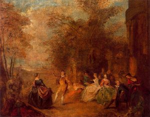 Country Dance — Jean-baptiste Pater