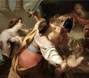The Judgement Of Solomon — Gaetano Gandolfi