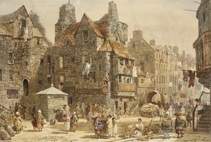 John Knox's House, Edinburgh — Louise Rayner