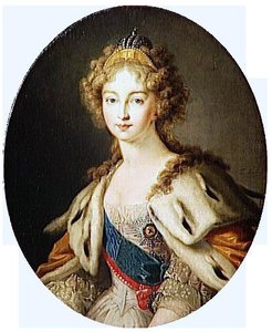 Elisabeth Alexeievna Tsarina Of Russia — Vladimir Lukich Borovikovsky