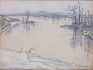 Vistula River, Near Krakow — Stanislaw Wyspianski