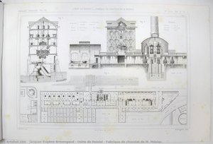Usine de Noisiel – Fabrique de chocolat de M. Ménier.