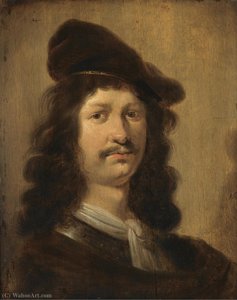 Ortrait Of A Young Man With A Beret — Jan Olis