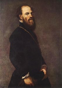 Man With A Golden Lace — Jacopo Tintoretto, Venetian Baroque