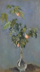 Flowers In A Vase — Claude Monet, Impressionism Impressionism