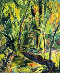 Landscape (also Known As Purple Tree) — Alfred Henry Maurer