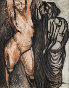 Nude and Dressed Figure