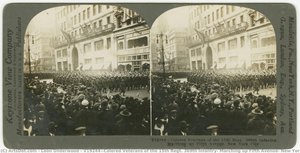 V19244--Colored Veterans of the 15th Regt. 369th Infantry, Marching up Fifth Avenue, New York City
