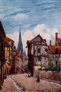 Rue st. romain, rouen