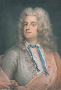 Portrait Of Carl Gustaf Tessin — Gustaf Lundberg