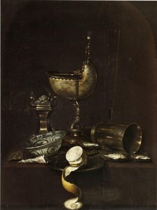Still Life With Nautilus Cup And Wan-li Bowl — Виллем Класс Хеда