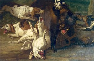 Wild boar hunting