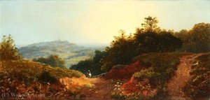Traveller On A Country Road — Edward H. Niemann