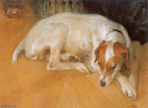 Detalle De Retrato De Gothilda Furstenberg — Carl Larsson