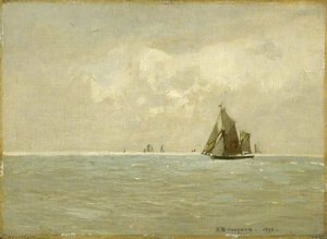 Off Ostend — Frank Brangwyn