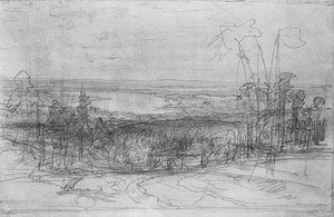 River Floods, Such As Seas — Ivan Ivanovich Shishkin