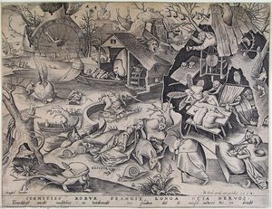 Laziness — Pieter Bruegel The Elder, Northern Renaissance