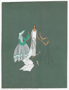 Poster project for Maison Lanvin