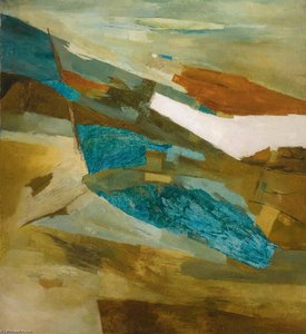 Untitled (landscape I) — Ram Kumar