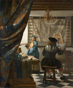 Die Kunst Zu Malen — Johannes Vermeer, Dutch Baroque