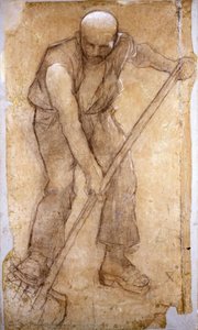 The Worker Of The Field — Giovanni Segantini