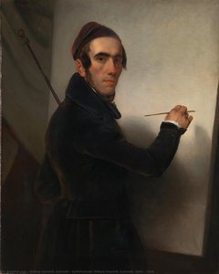 Self-Portrait, Willem Hendrik Schmidt, 1840 - 1849