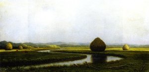 Marsh Haystacks — Martin Johnson Heade