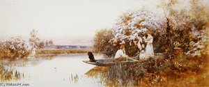 Picking Blossoms — Thomas James Lloyd