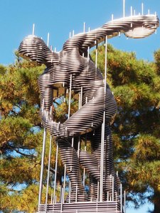 Sliced Images — Park, Chan Girl, Contemporary Sculpture