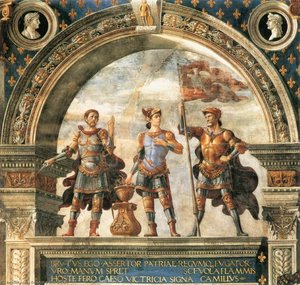 Decoration Of The Sala Del Gigli 1 — Domenico Ghirlandaio
