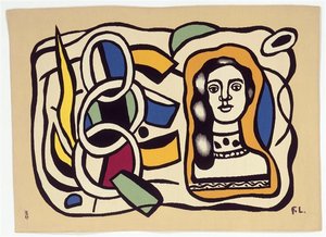 Komposition Des Medaillons (endfassung) — Fernand Léger