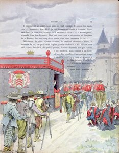 Travelling In A Litter When An Old Man — Maurice Leloir