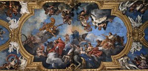 Ceiling of the Galleria del Daniel (centre section)