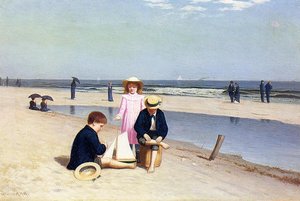 Children On The Beach — Samuel S Carr